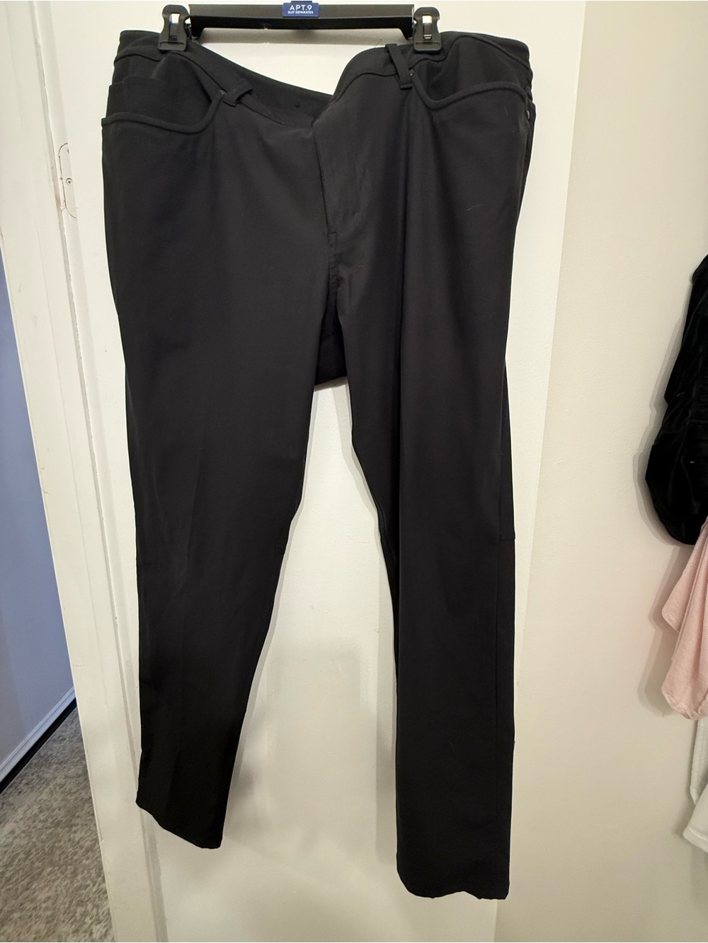 lululemon athletica Men's Black Chinos